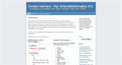 Desktop Screenshot of christian-hartmann.de